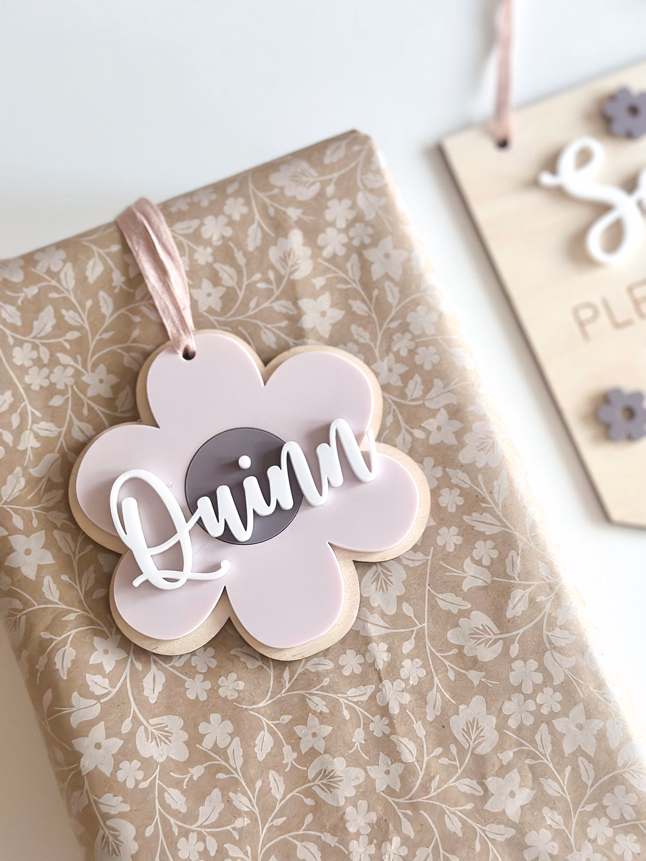 Daisy Personalised Christmas Gift/ Stocking Tag