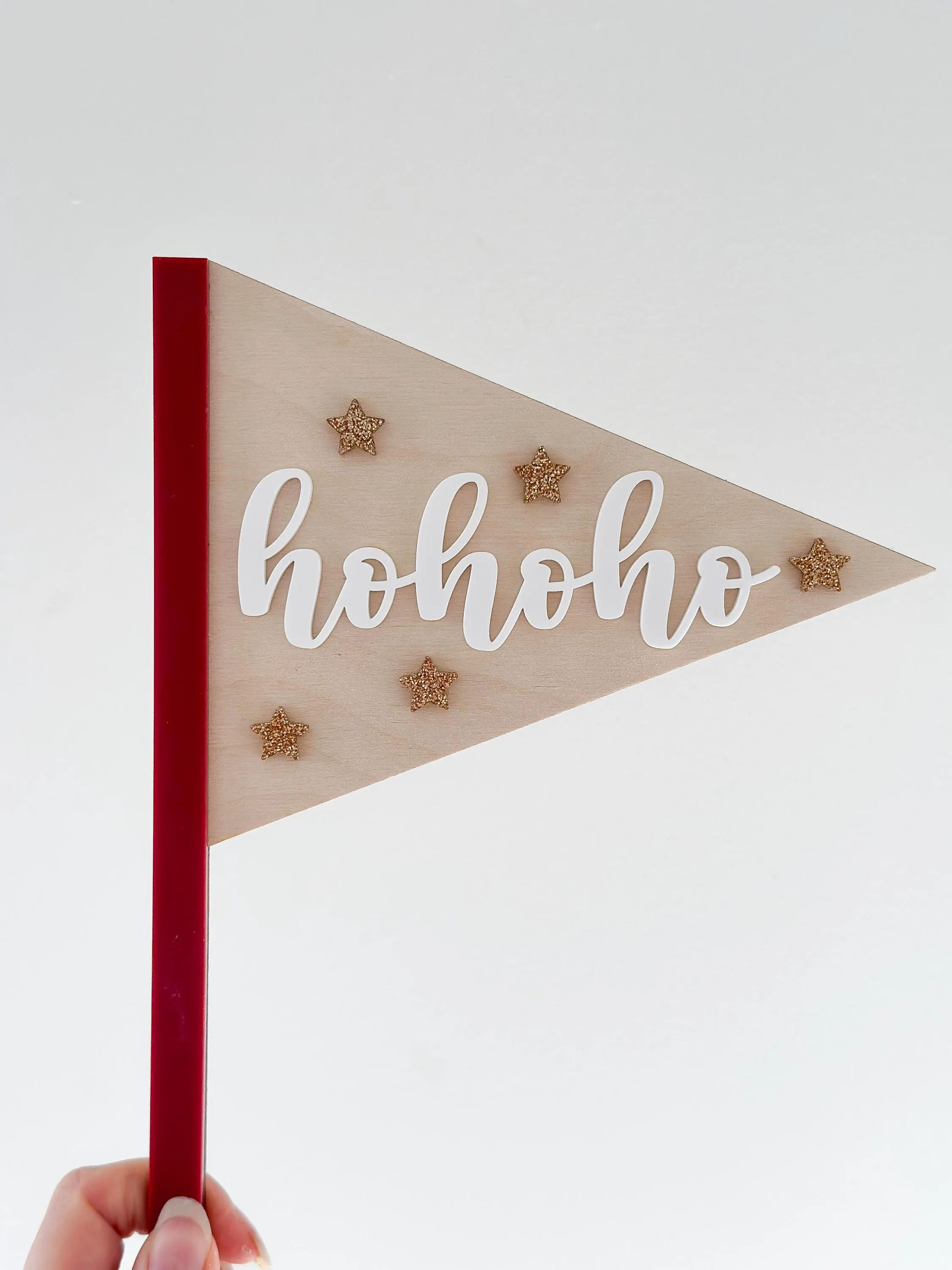 Hohoho Christmas Pennant Flag image 4