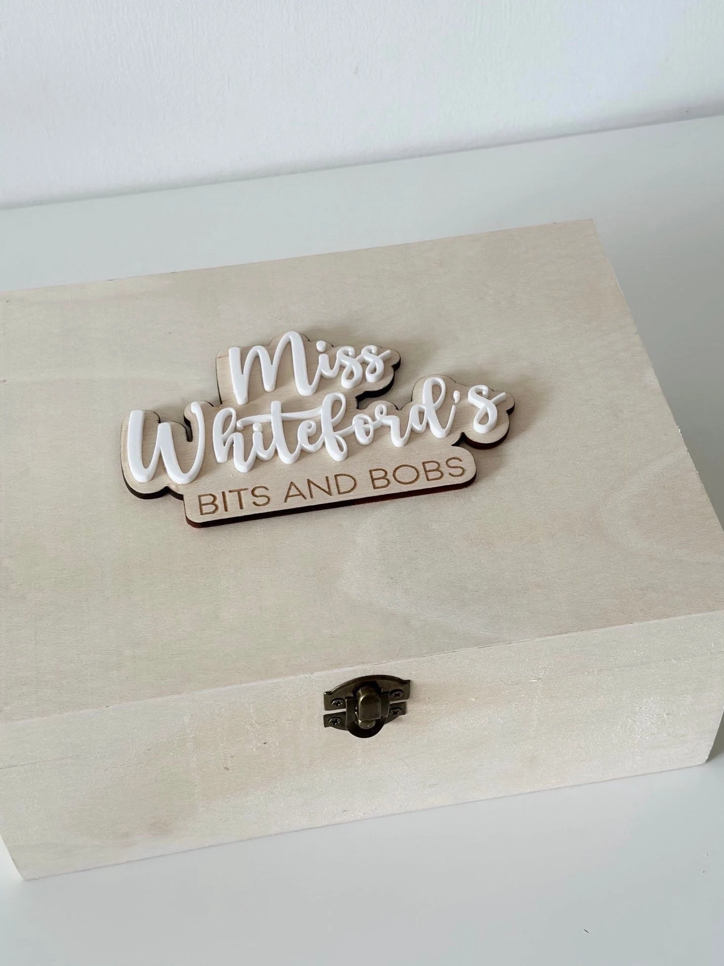 Personalised Layered Storage Label image 3