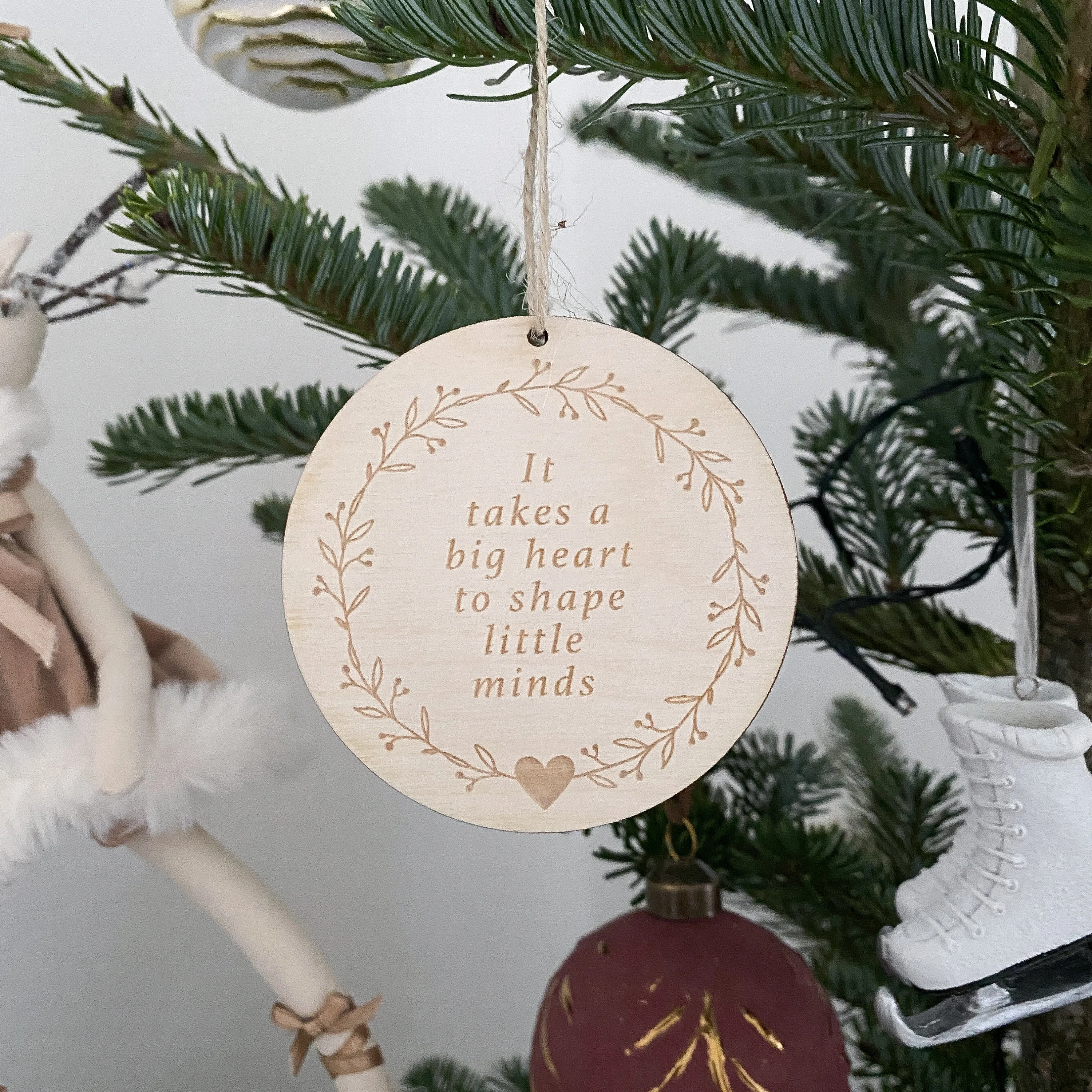 Teacher Christmas Tree Decoration